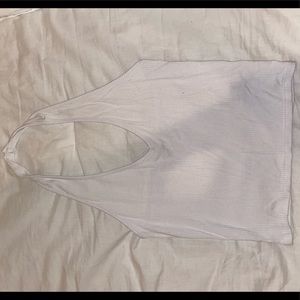 Garage halter tank top